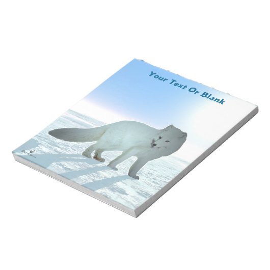 Arctic Fox Notitieblok (Linkerzijde)