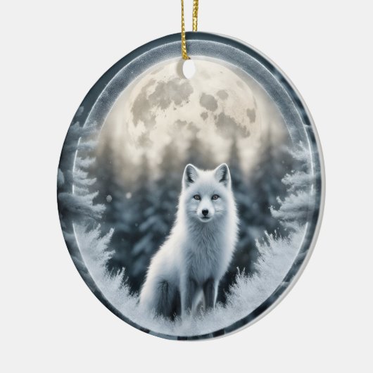 Arctic Fox Ornament (Links)