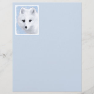 Arctic Fox Painting - Originele Wildlife Art