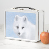 Arctic Fox Painting - Originele Wildlife Art (In situ)