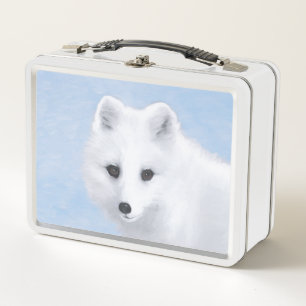 Arctic Fox Painting - Originele Wildlife Art