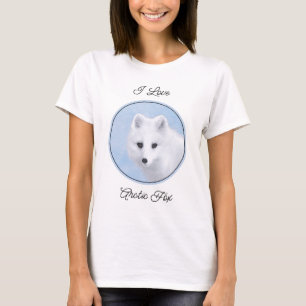 Arctic Fox Painting - Originele Wildlife Art T-shirt