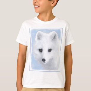 Arctic Fox Painting - Originele Wildlife Art T-shirt