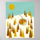 Arctic Fox Poster (Voorkant)