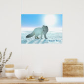 Arctic Fox Poster (Keuken)