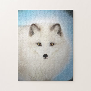 Arctic Fox Puzzle Legpuzzel