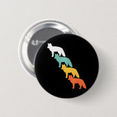Arctic Fox Ronde Button 5,7 Cm (Voorkant /achterkant)