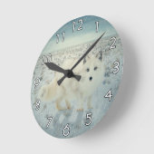 Arctic Fox Ronde Klok (Hoek)