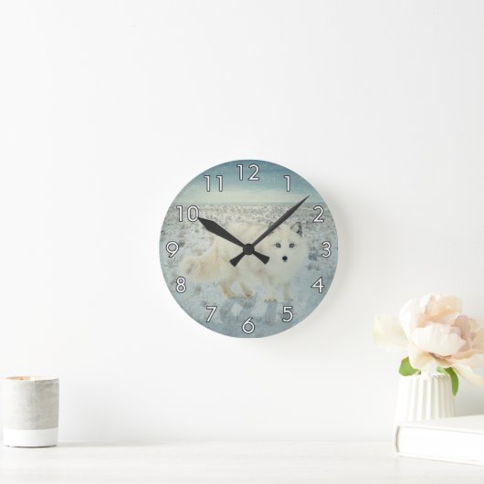 Arctic Fox Ronde Klok (Huis)