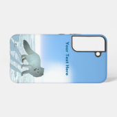 Arctic Fox Samsung Galaxy Hoesje (Achterkant horizontaal)