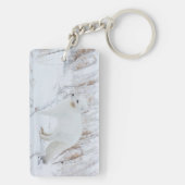 Arctic Fox Sleutelhanger (achterkant)
