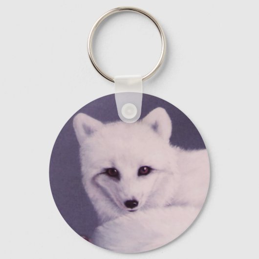 Arctic Fox Sleutelhanger (Voorkant)