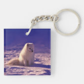Arctic Fox Sleutelhanger (Achterkant)