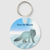 Arctic Fox Sleutelhanger (Voorkant)