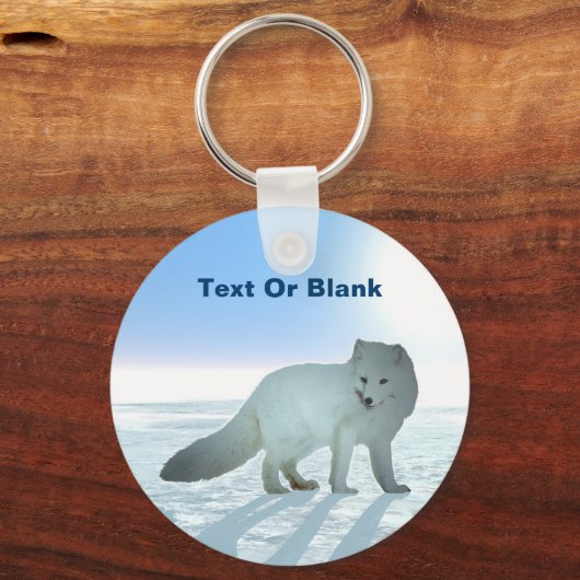 Arctic Fox Sleutelhanger (Voorkant)