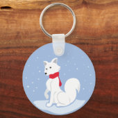 Arctic Fox Sleutelhanger (Voorkant)