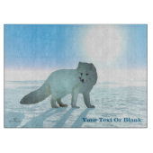 Arctic Fox Snijplank (Voorkant)