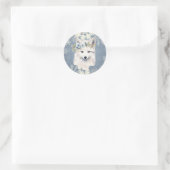 Arctic Fox Snowflake Stickers (Tas)