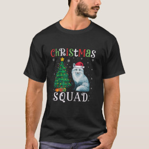 Arctic Fox Squad Boys Meisjes Mannen Vrouwen Kerst T-shirt