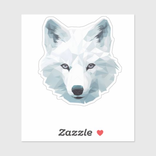 Arctic Fox Sticker (Vel)
