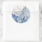 Arctic fox stickers (Tas)