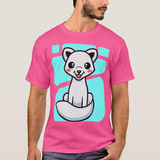 Arctic Fox T-shirt (Voorkant)