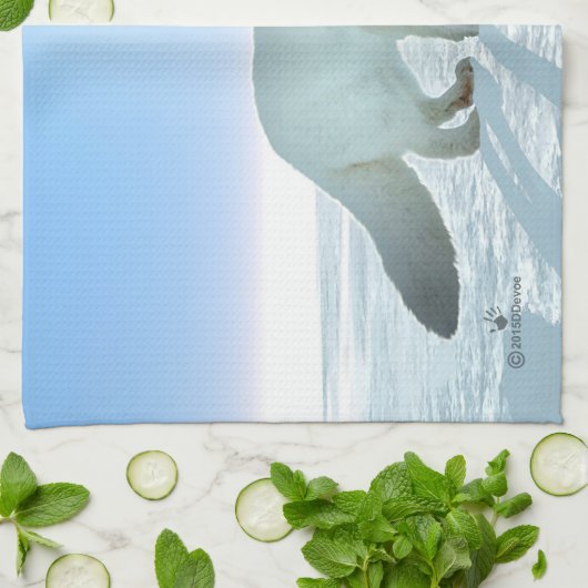 Arctic Fox Theedoek (Gevouwen)