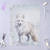 Arctic Fox Tissuepapier (Craft)