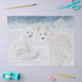 Arctic Fox Tissuepapier (Craft)