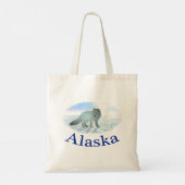 Arctic Fox Tote Bag (Achterkant)