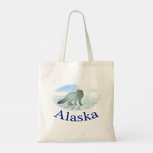 Arctic Fox Tote Bag (Achterkant)