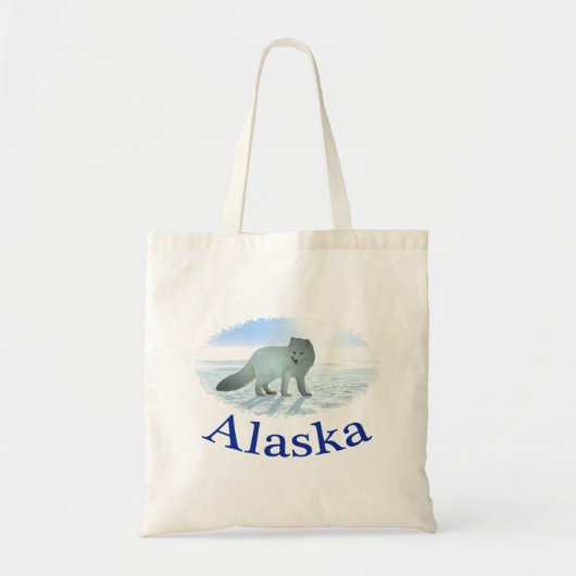 Arctic Fox Tote Bag (Voorkant)
