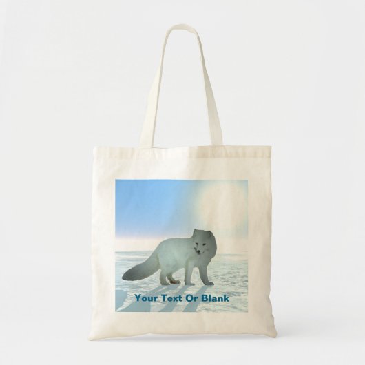 Arctic Fox Tote Bag (Voorkant)