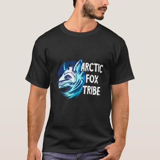 Arctic Fox Tribe Groep Antarctica Arctic Fox T-shirt (Voorkant)