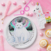 Arctic Fox Waterverf Ink Papieren Bordje (Feest)
