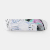 Arctic Fox Waterverf Ink Persoonlijk Skateboard (Horizontaal)