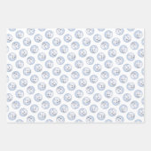 Arctic Fox Winter Schilderij Originele Wildlife Ar Inpakpapier Vel (Voorkant 2)