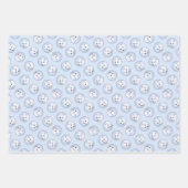 Arctic Fox Winter Schilderij Originele Wildlife Ar Inpakpapier Vel (Voorkant)