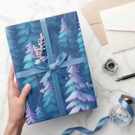 Arctic Fox Wonderland Cadeaupapier