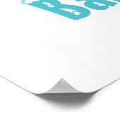 Arctic Foxes Winter Baby shower Welkomstteken Poster (Hoek)