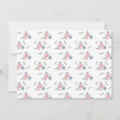 Arctic Friends Winter Baby Shower Uitnodigingen (Achterkant)