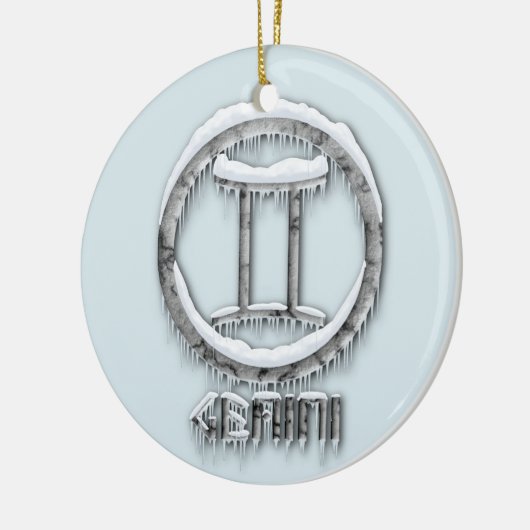 Arctic Gemini Keramisch Ornament (Links)