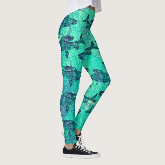 Arctic Grayling - Leggings (Rechts)