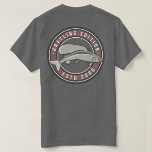 Arctic Grayling Red T-shirt