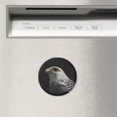 Arctic Gyrfalcon Magneet (Insitu (Vaatwasser))