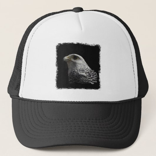 Arctic Gyrfalcon Trucker Pet (Voorkant)
