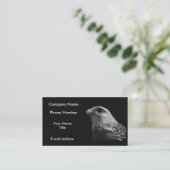 Arctic Gyrfalcon Visitekaartje (Staand voorkant)