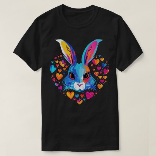 Arctic Hare Valentijnsdag T-shirt (Design voorkant)
