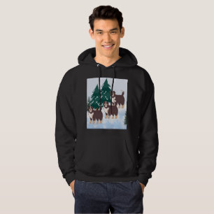 Arctic Husky, Brown Alaskan Malamute T-shirt voor 