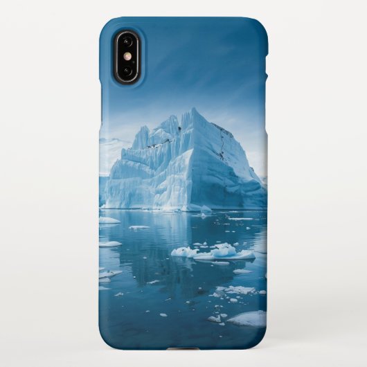Arctic Iceberg – waterdichte telefoonhoes iPhone Hoesje (Achterkant)